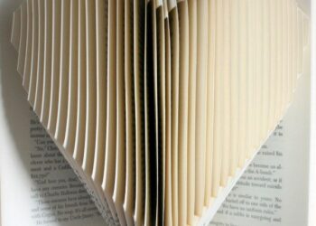 Graphic of Folded Book Art