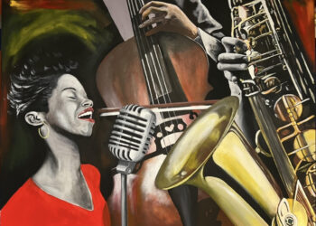 Artist Garcia Thompson Painting