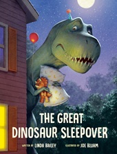 cover art for The Great Dinosaur Sleepover
