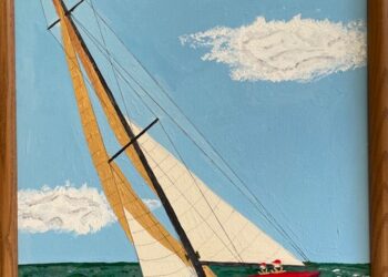 Sailboat from November artist