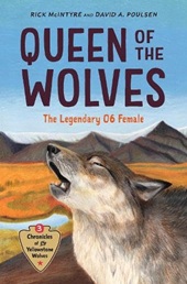 cover art for Queen of the Wolves