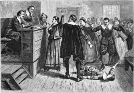 Graphic of Salem Witch Trials