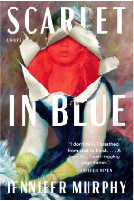 book cover: Scarlet in blue